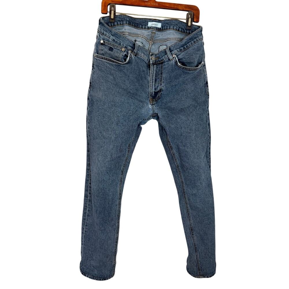 Men's Amendi Lars Dark Blue‎ Denim Jeans W 33 L 34
